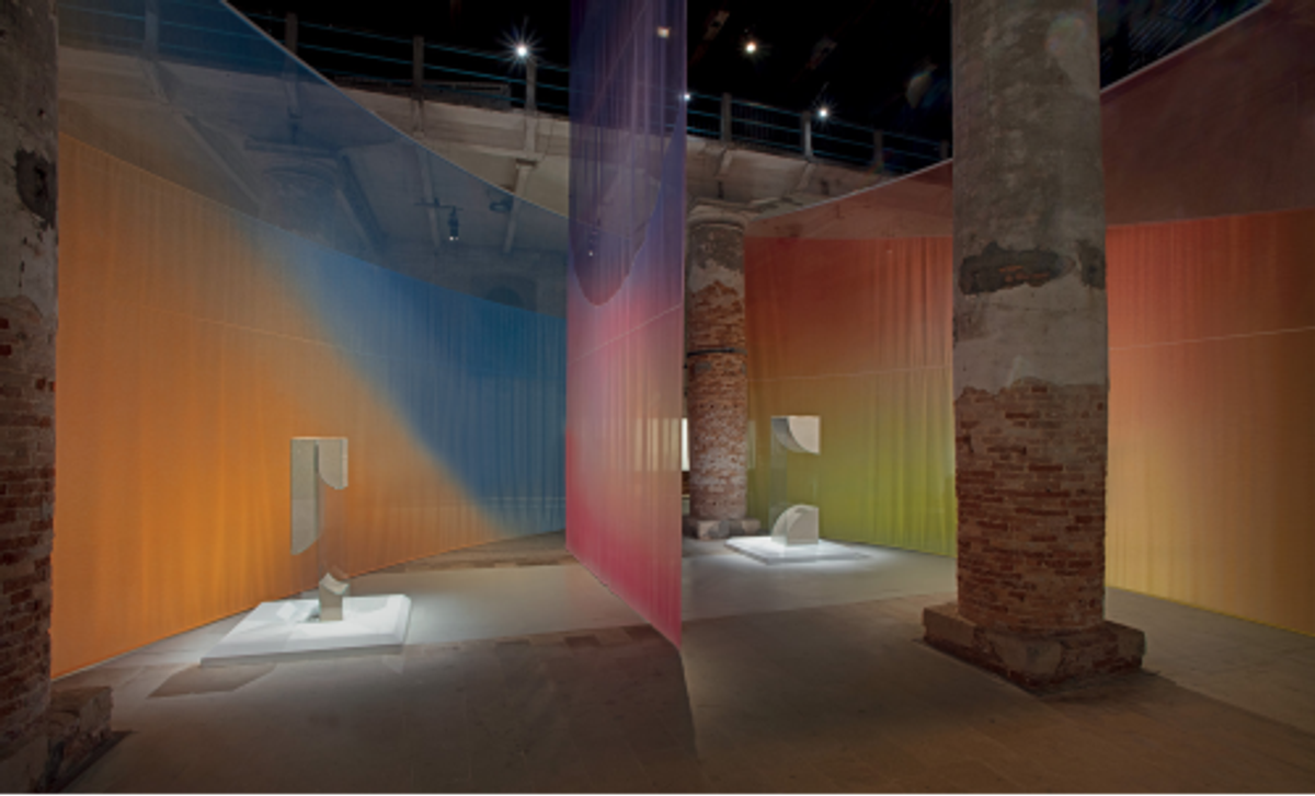 Kapwani Kiwanga, Terrarium, installation, 2022, Arsenale, 59e Biennale de Venise. Courtesy de l’artiste et de la galerie Poggi