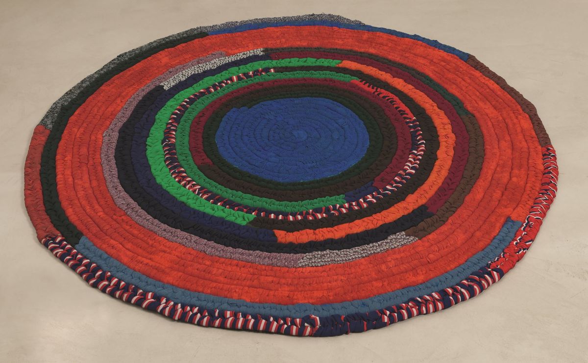 Harmony Hammond, Floorpiece VI, 1973. Photo : Jeffrey Sturges. © Adagp, Paris, 2021