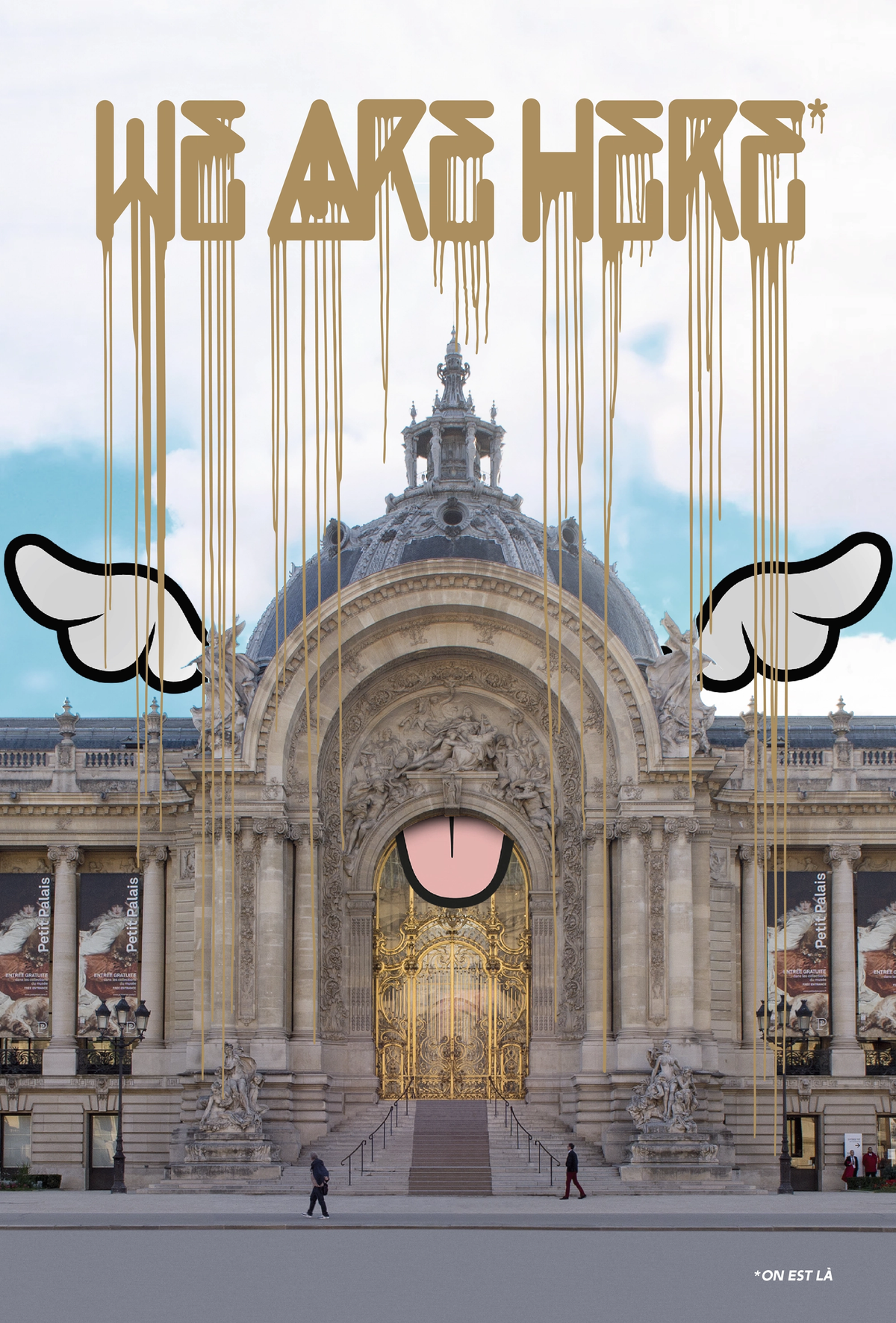 D*Face, installation, 2024. Photo Marc Domage