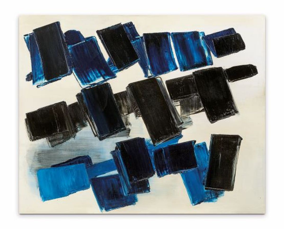 Pierre Soulages, Peinture 130 x 162, 14 avril 1957. © Sotheby’s