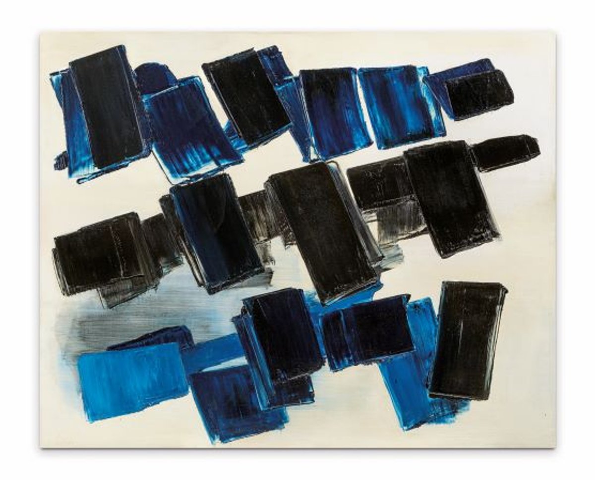 Pierre Soulages, Peinture 130 x 162, 14 avril 1957. © Sotheby’s