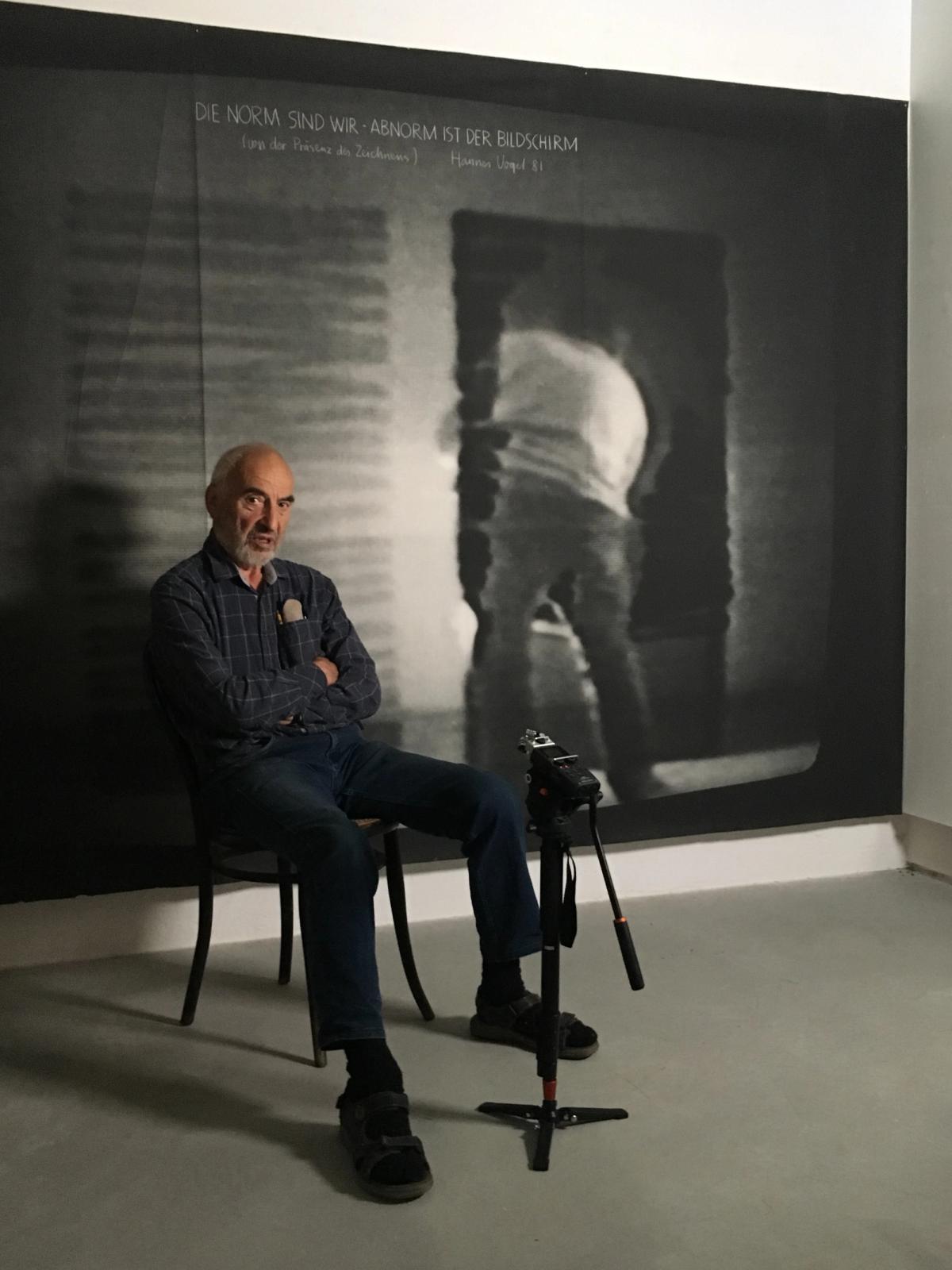 Hannes Vogel en 2019. Photo : Zeno Vogel