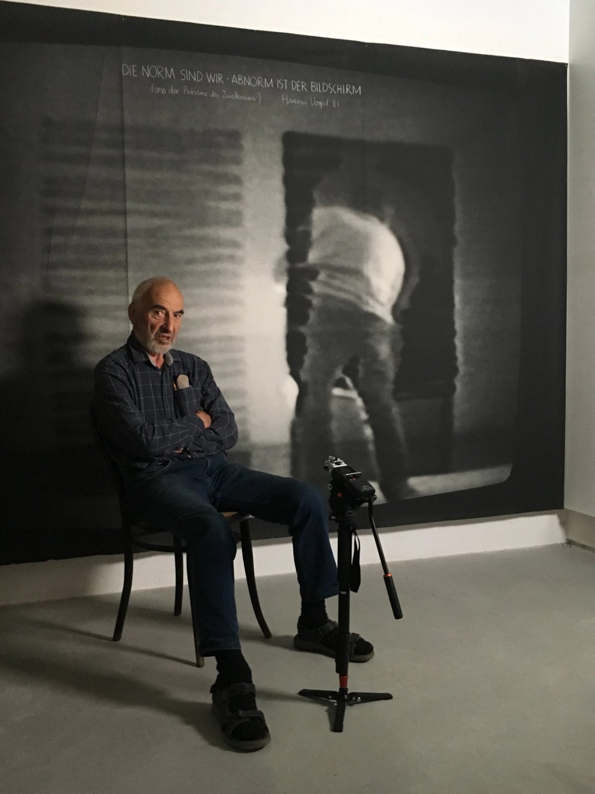 Hannes Vogel en 2019. Photo : Zeno Vogel