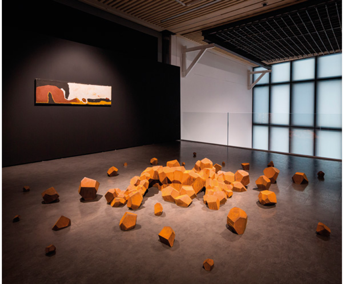 Vue de l’exposition « Résonances » à la Fondation Opale. © Sébastien Crettaz