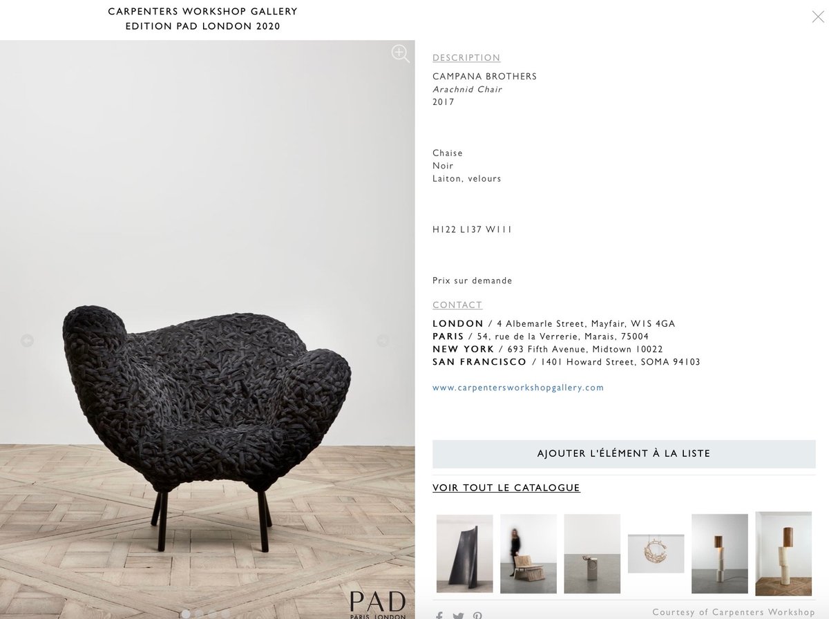 La nouvelle plateforme digitale PADesignartonline, lancée le 18 novembre. D.R.