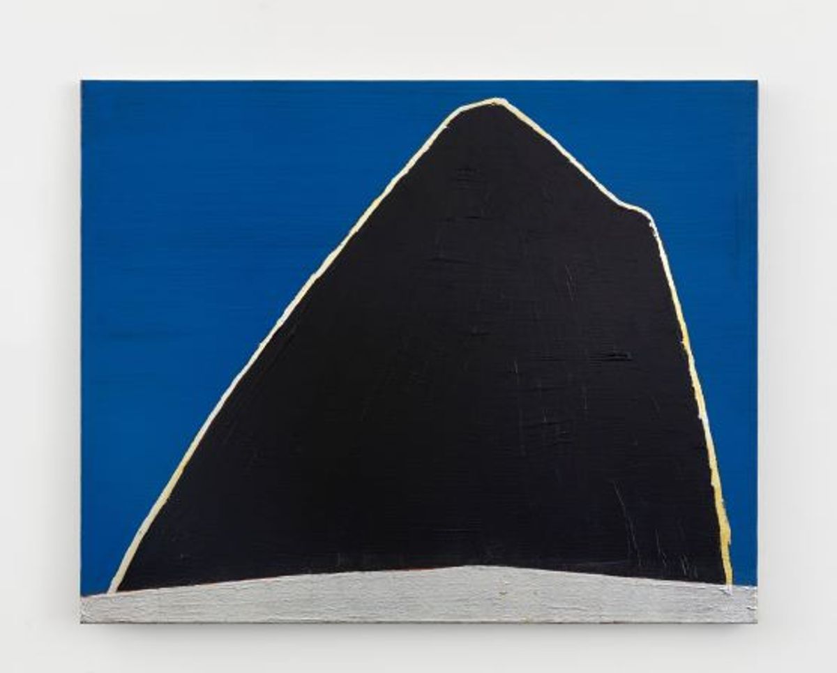 Anna-Eva Bergman, No 1-1977 Nunatak, 1977, acrylique et feuille de métal sur toile.
© Anna-Eva Bergman. Courtesy de la Fondation Hartung-Bergman et de la galerie Perrotin. Photo Claire Dorn
