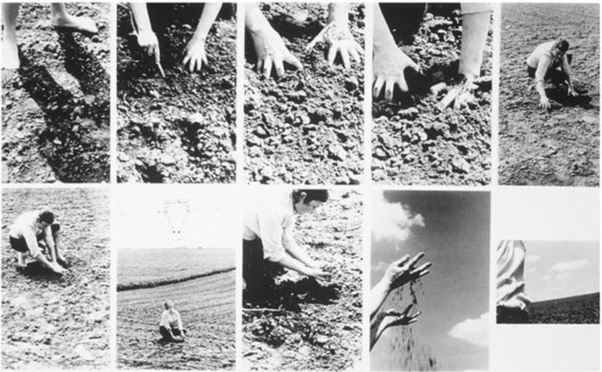 Gina Pane, Table de lecture, 1969 - FNAC 95121, Centre national des arts plastiques. © Adagp, Paris 2023 / Cnap. Crédit photo : Gautier De-blonde