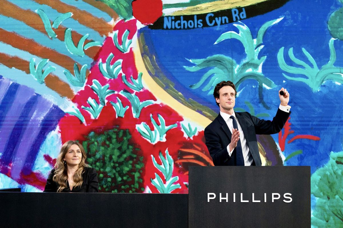 Les artistes noirs ont tiré la vente de Phillips vers le haut. Courtesy Phillips