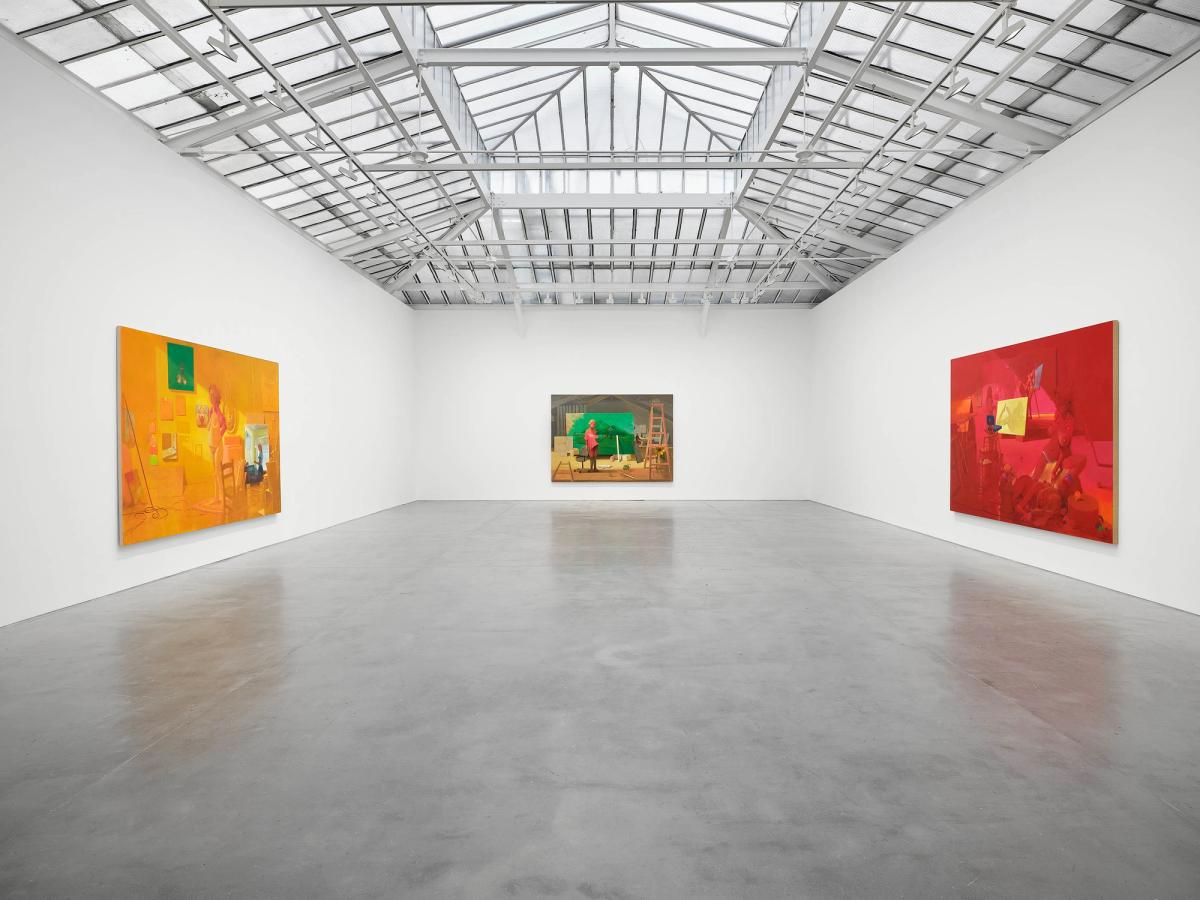 Vue de l’exposition « Lisa Yuskavage : Rendez-vous », David Zwirner, Paris, 9 juin-29 juillet 2023. © Lisa Yuskavage. Courtesy de l’artiste et David Zwirner