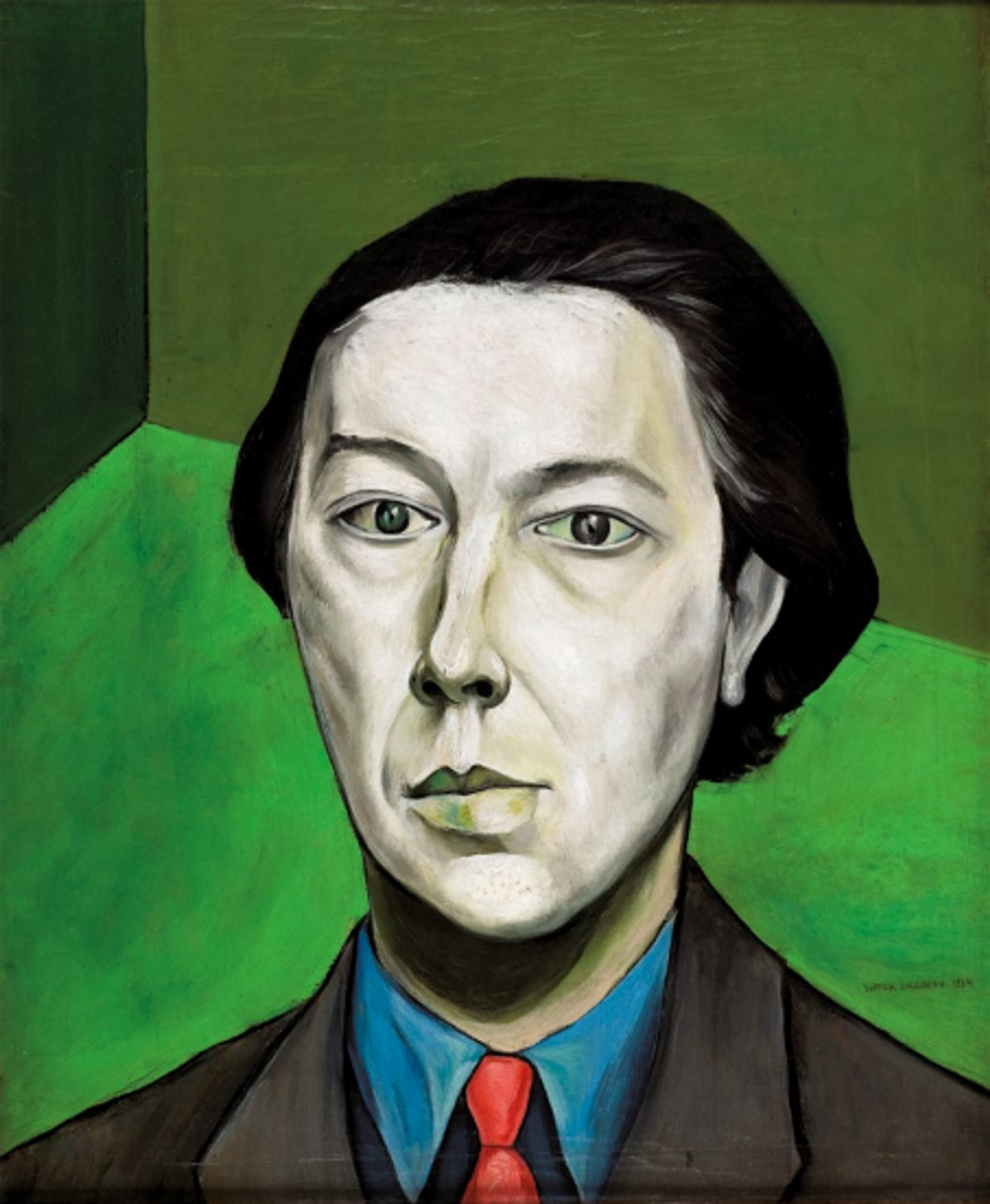 Victor Brauner, Portrait d’André Breton, 1934, huile sur toile, musée d’Art moderne de Paris. © Paris Musées/Musée d’Art moderne de Paris