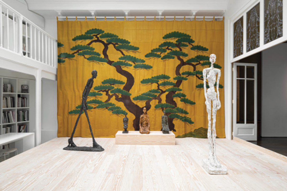 Vue d’exposition «Giacometti/ Sugimoto : en scène», Paris, Institut Giacometti, 2024. © Fondation Giacometti

