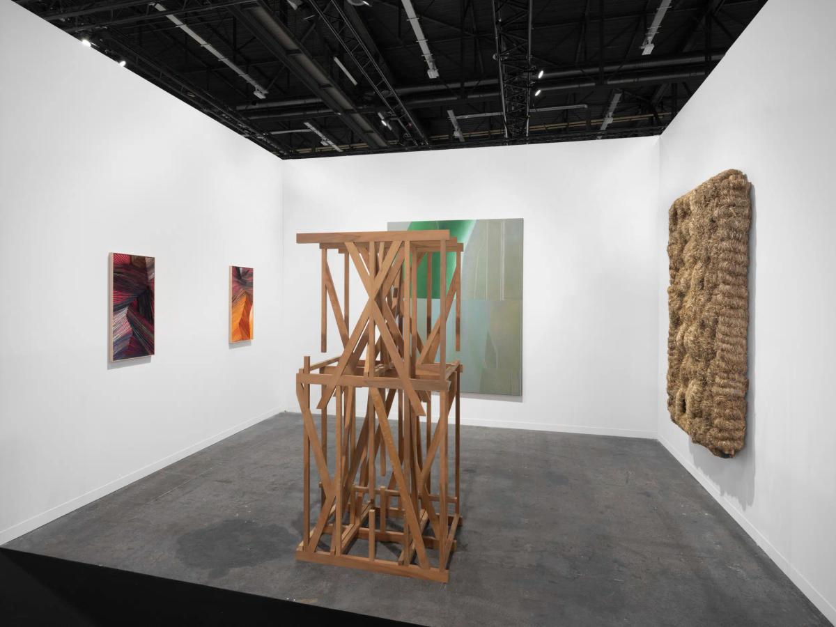 Stand de la galerie Xippas à Art Genève en 2024. Photo Galerie Xippas