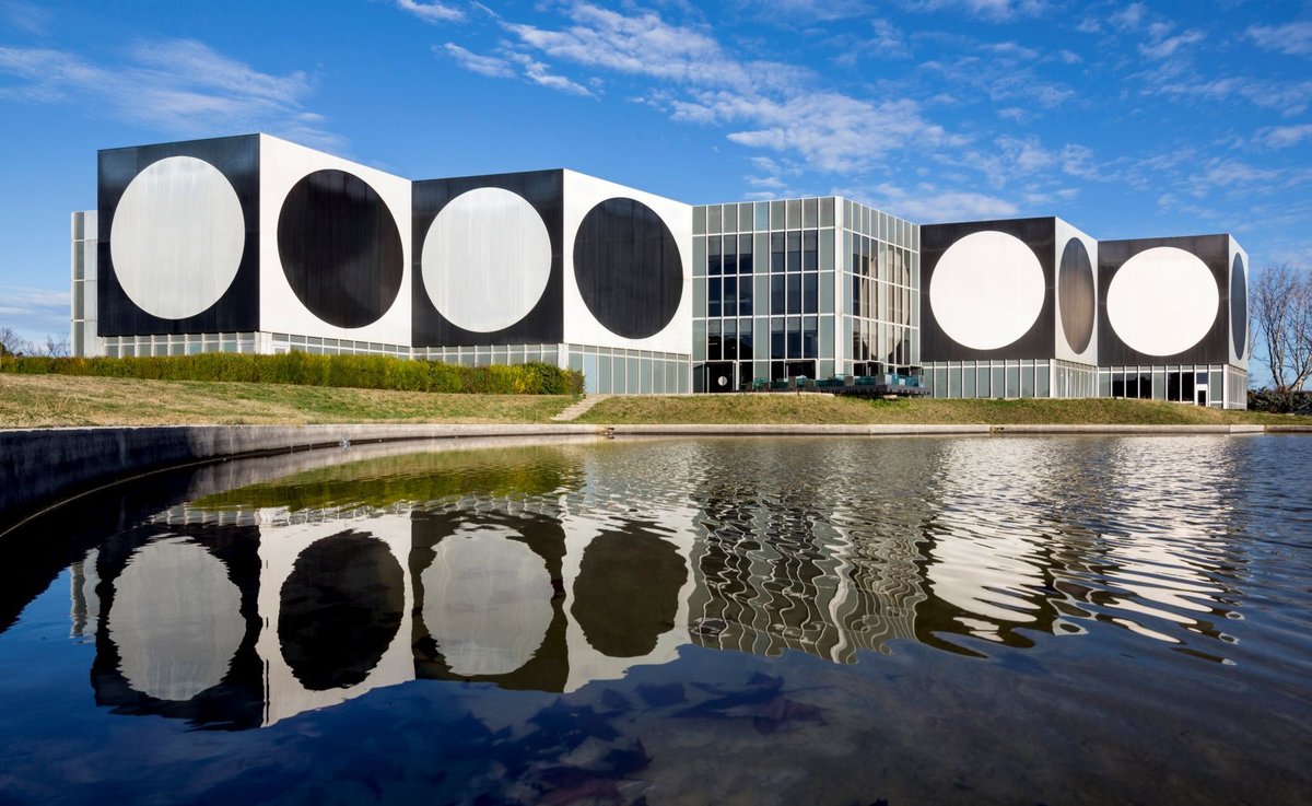 La Fondation Vasarely. Courtesy Fondation Vasarely