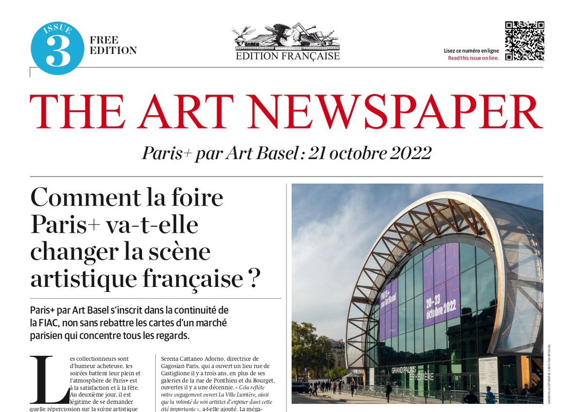 Tous droits réservés pour The Art Newspaper France