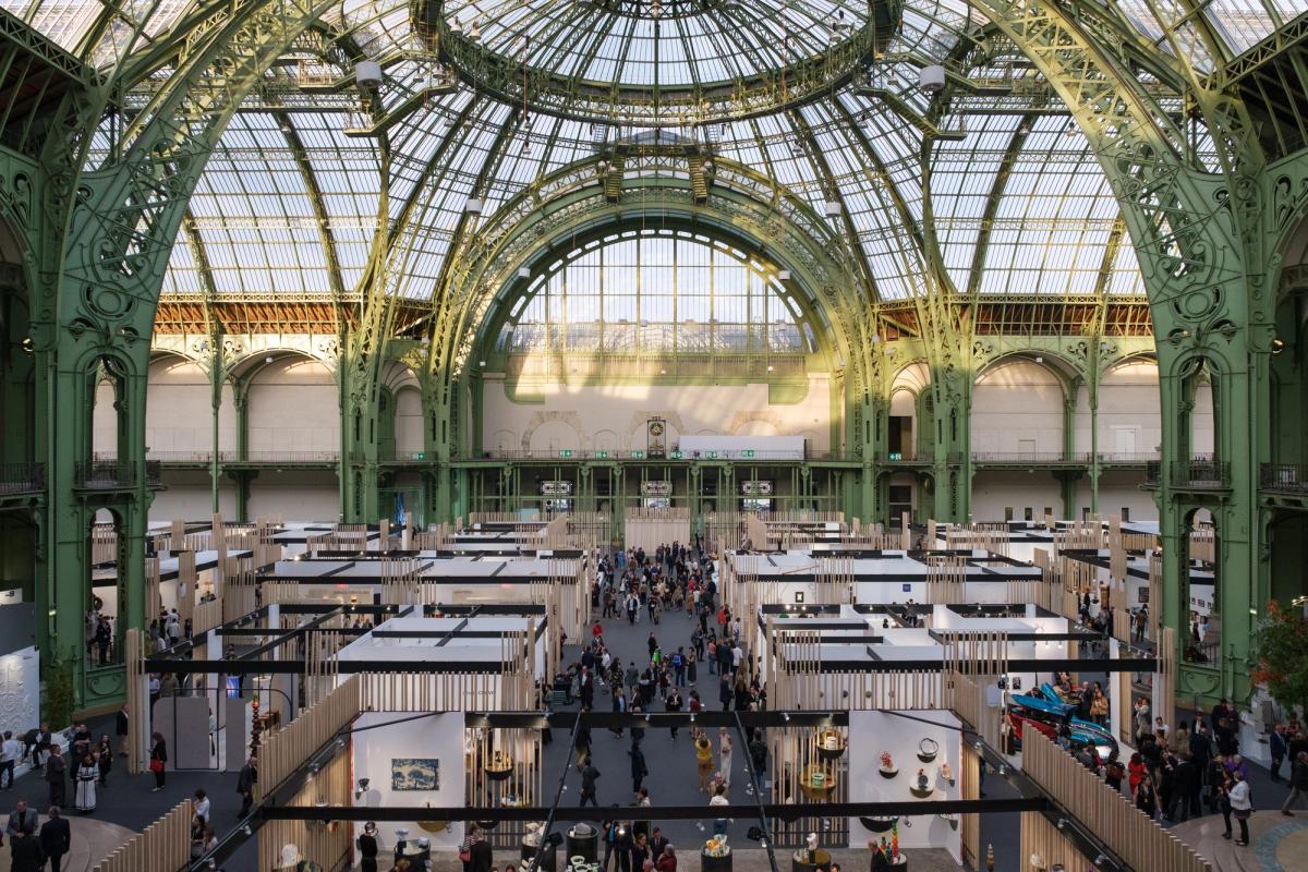 Le salon Révélations au Grand Palais, à Paris. Révélations