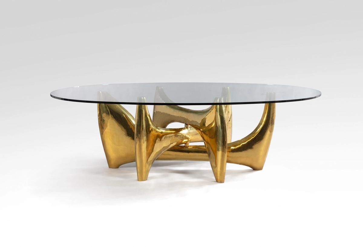 Table Van Zuylen de Philippe Hiquily. Courtesy Sotheby's