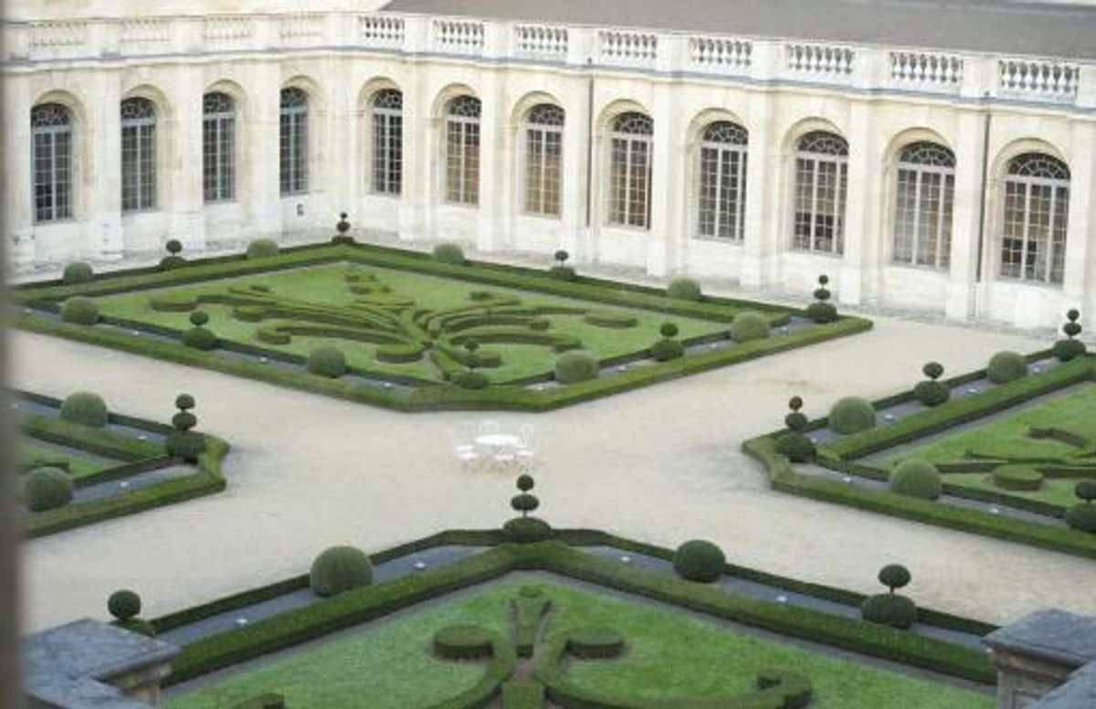 Le cloître de la Maison d’éducation de la Légion d’honneur à Saint-Denis, qui sera exceptionnellement ouverte au public. © D.R.
