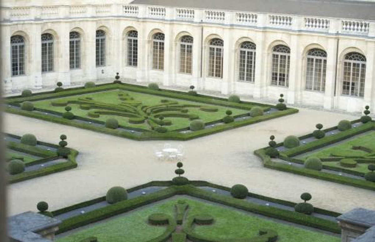 Le cloître de la Maison d’éducation de la Légion d’honneur à Saint-Denis, qui sera exceptionnellement ouverte au public. © D.R.