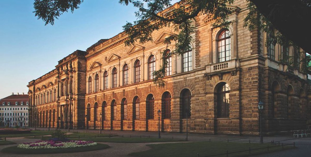 Le musée Semperbau am Zwinger, à Dresde, a rouvert le 29 février. © SKD ; Photo : David Brandt