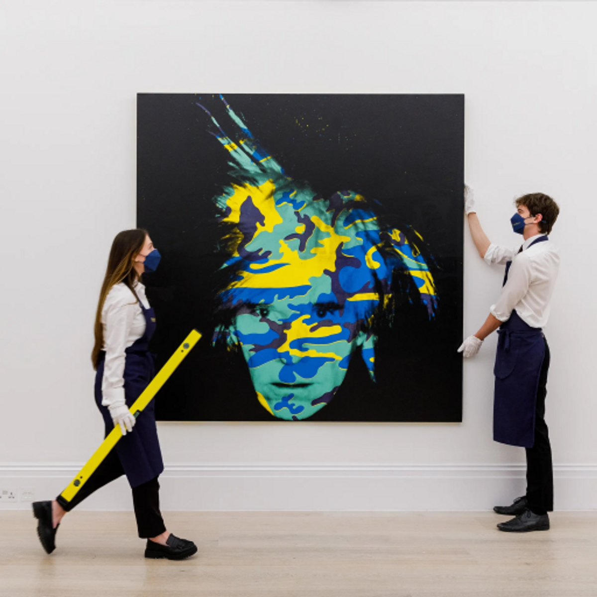 Andy Warhol, Self Portrait (1986). Courtesy of Sotheby’s