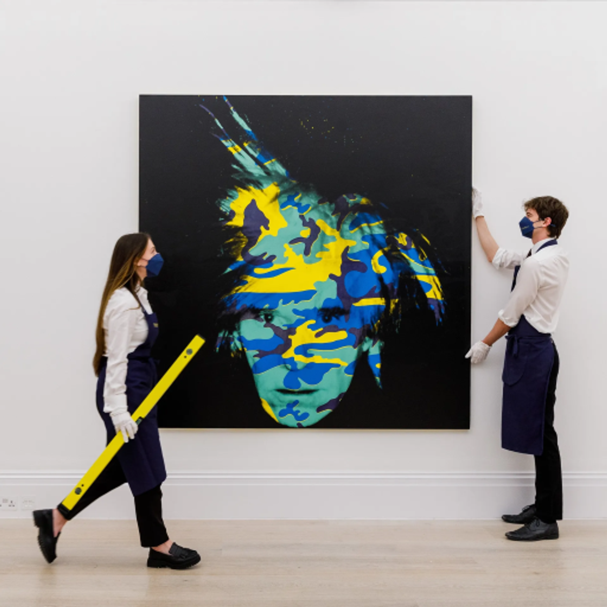 Andy Warhol, Self Portrait (1986). Courtesy of Sotheby’s