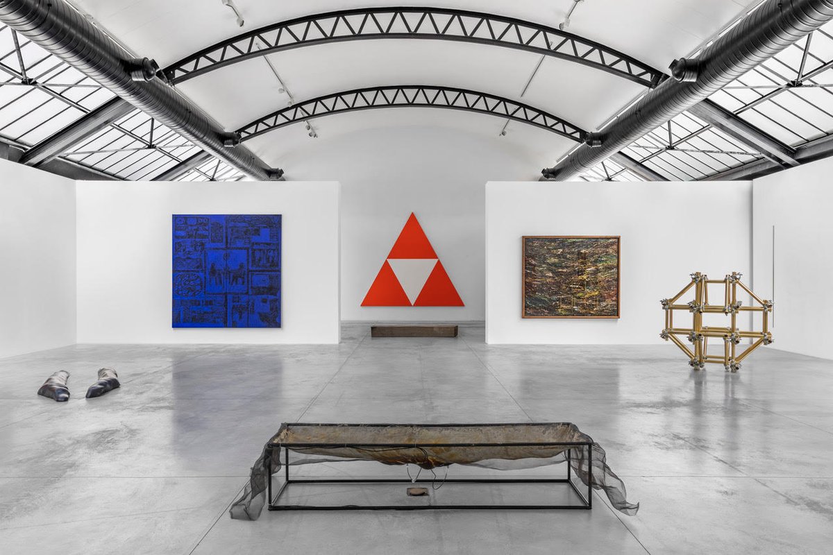 Vue de l'exposition « Quinquagesimum » à la fondation CAB, à Bruxelles. Courtesy fondation CAB