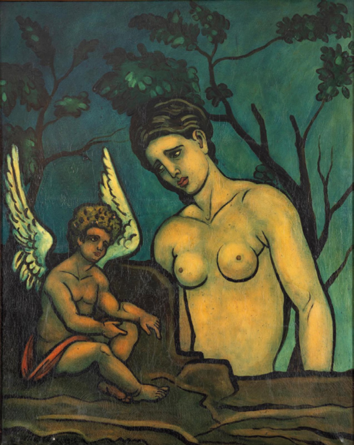 Francis Picabia, L’Amour et la femme, 1935, huile sur toile, est. 300 000-400 000 euros. © Drouot Estimations