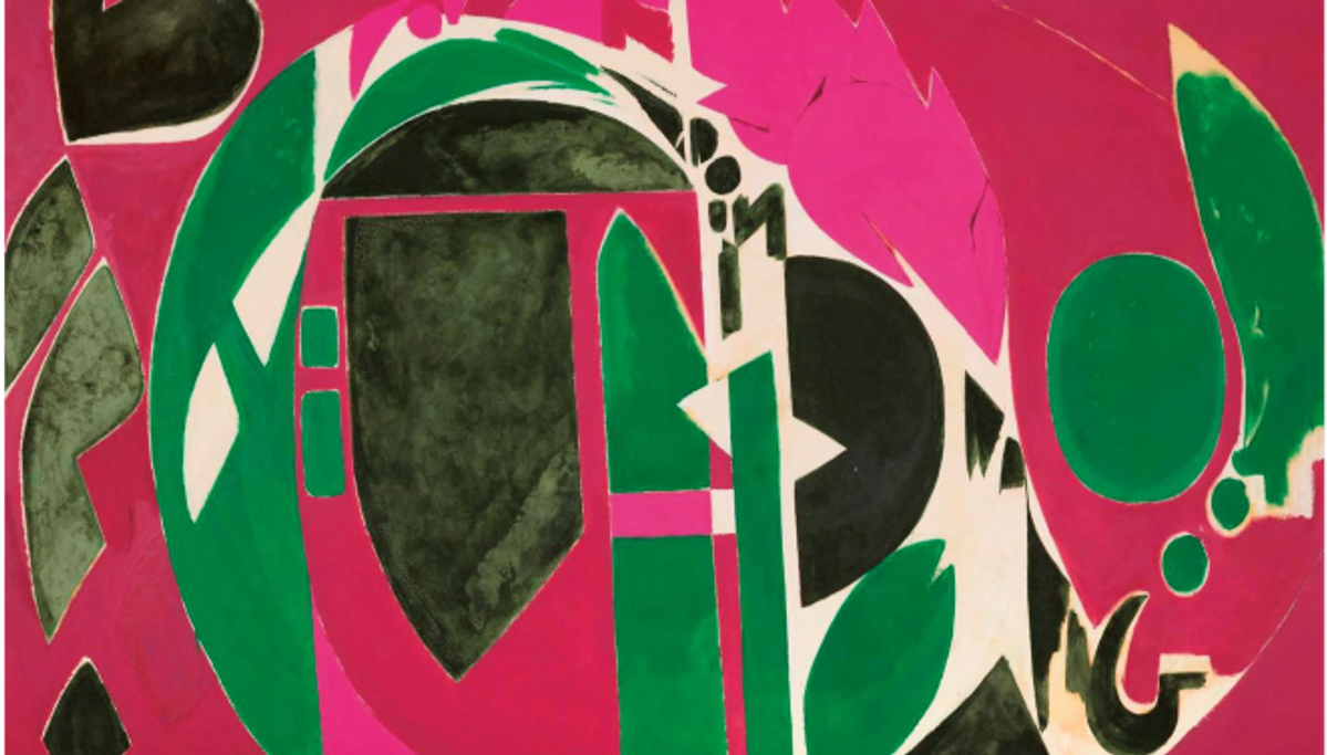 Lee Krasner, Palingénèse (Palingenesis), 1971, huile sur toile, Pollock-Krasner Foundation, New York. © The Pollock-Krasner Foundation, courtesy Kasmin Gallery, New York