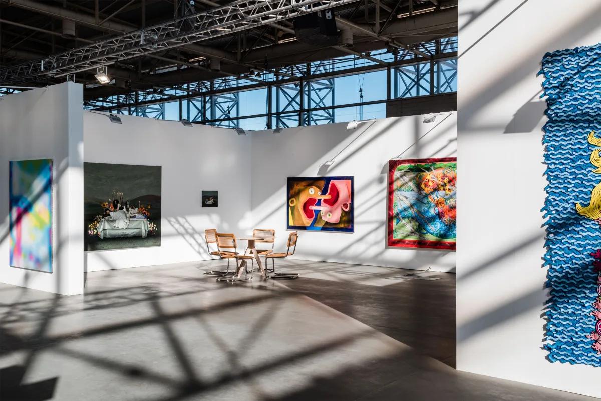 Le stand de la galerie Droste à CAN Ibiza 2022. Courtesy CAN Ibiza et galerie Droste