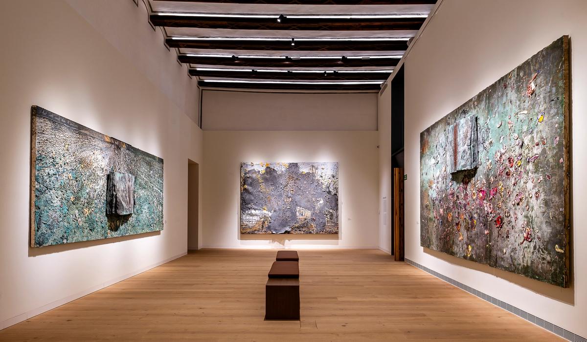 La salle consacrée à Anselm Kiefer au CAHH. Photo Adolfo Benetó. Courtesy Hortensia Herrero Art Centre