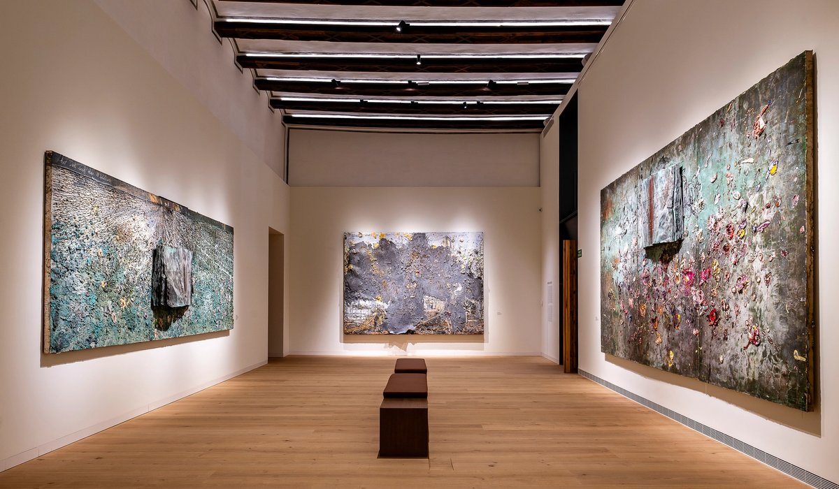 La salle consacrée à Anselm Kiefer au CAHH. Photo Adolfo Benetó. Courtesy Hortensia Herrero Art Centre