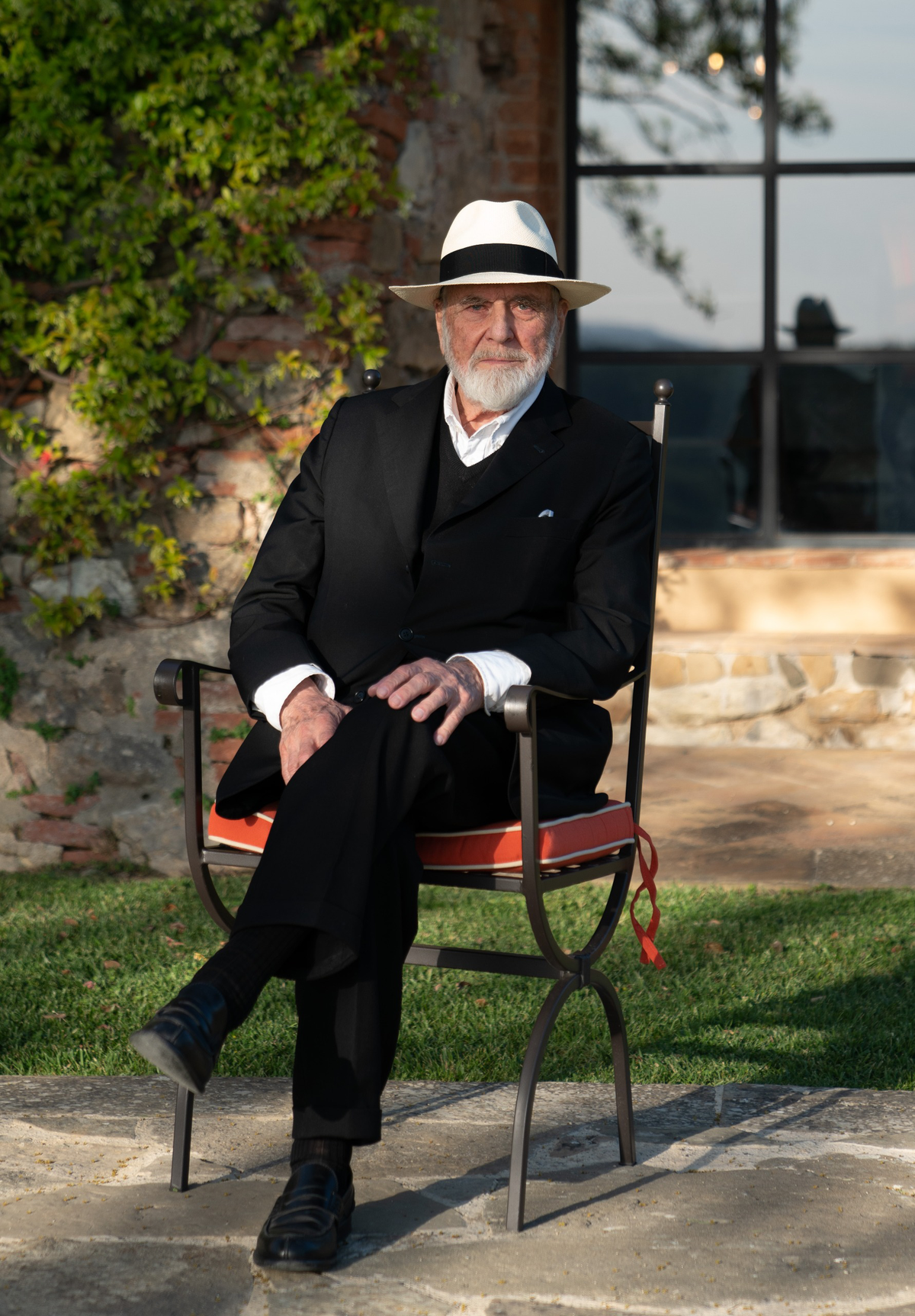 Michelangelo Pistoletto. Photo : Marco Valmarana