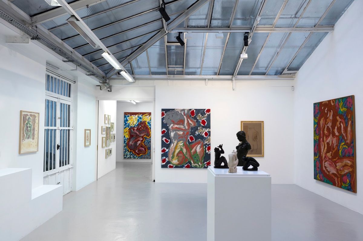 Vue de l’exposition « Aristide Maillol & Catherine Viollet », galerie Loeve&Co Marais. Photo : Fabrice Gousset