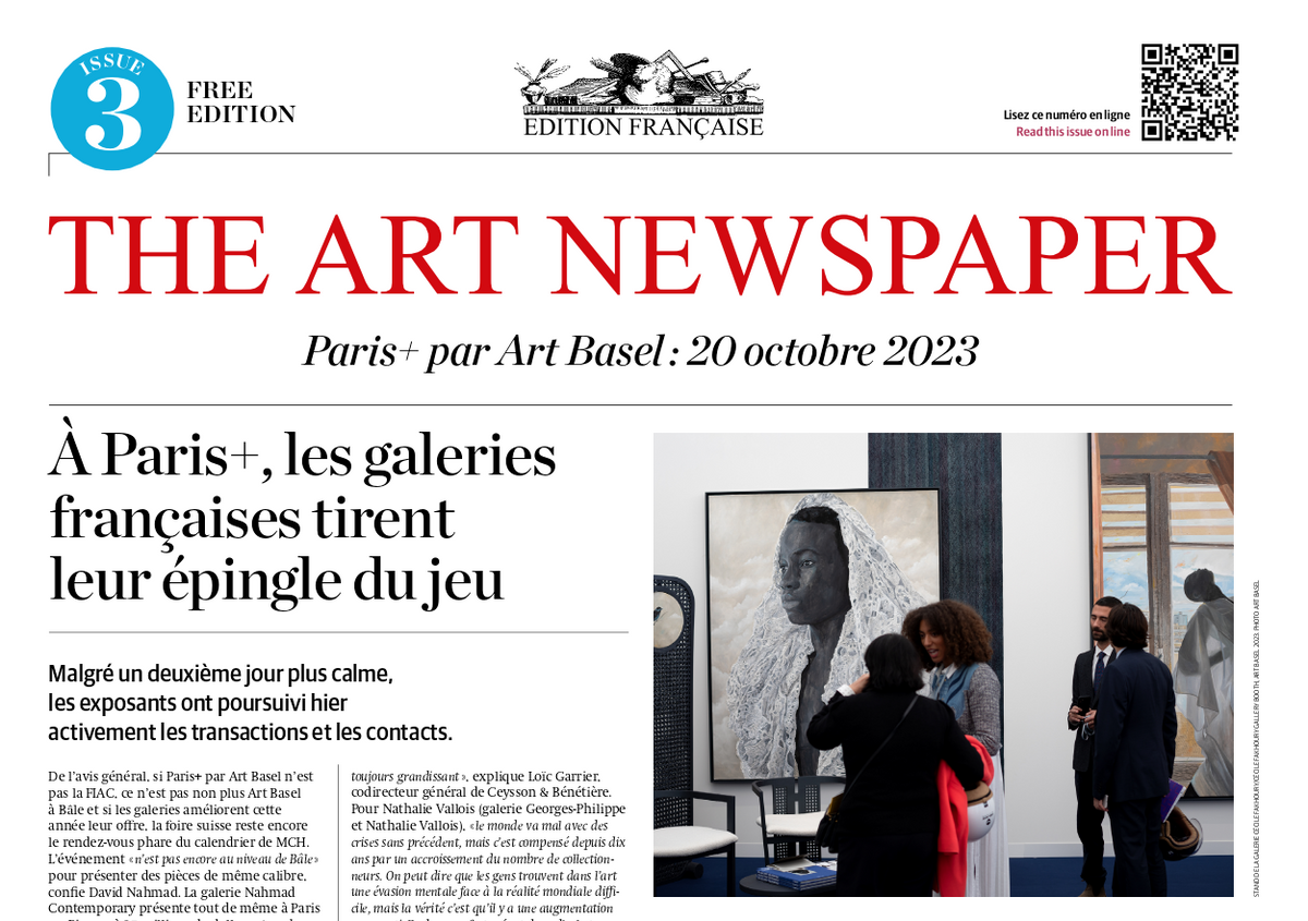 Tous droits réservés pour The Art Newspaper France
