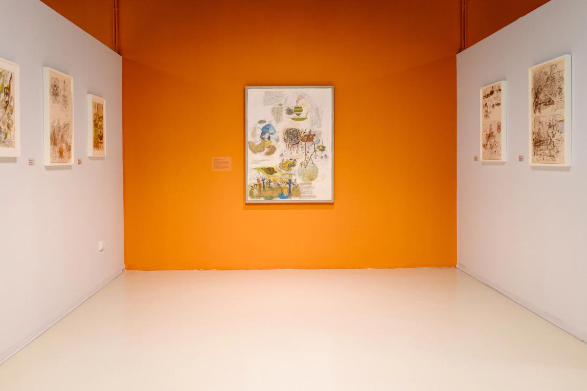 Vue de l’exposition « Ștefan Bertalan. In Tune With The World », Art Encounters Foundation, Isho Center, Timisoara, Roumanie. Photo : Remus Daescu