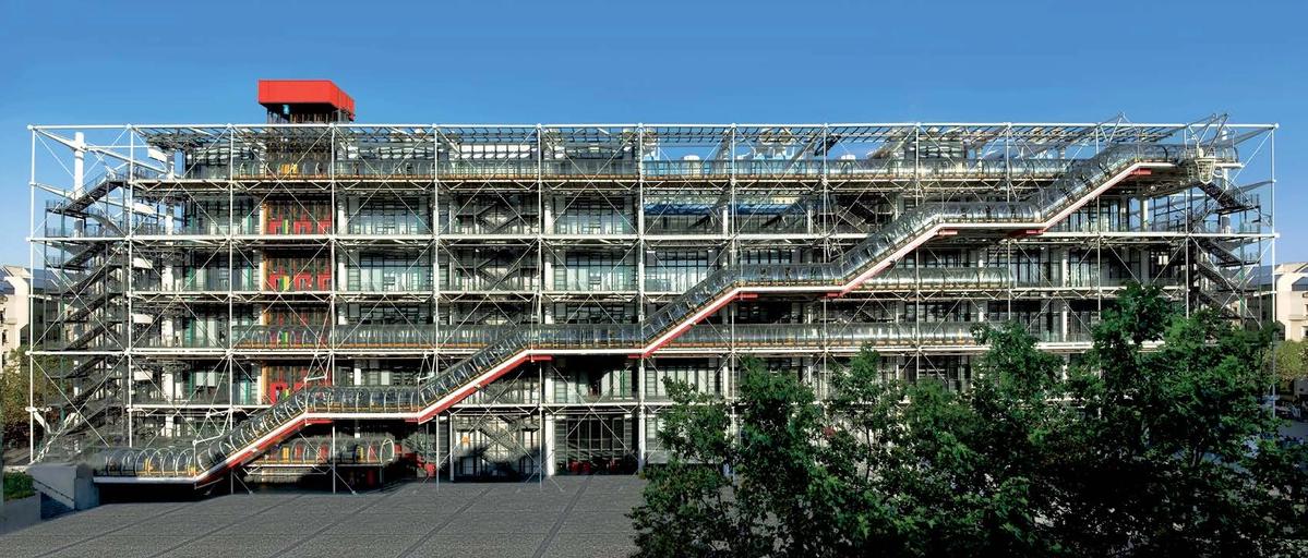 Centre Pompidou. © Studio Piano & Rogers, architects. © Photo: Centre Pompidou/Georges Meguerditchian