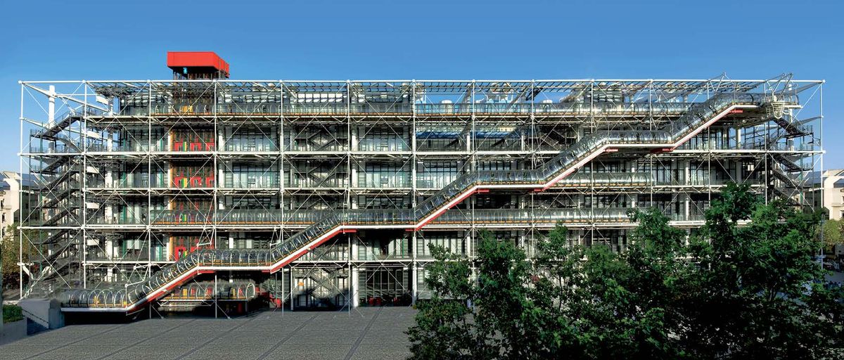 Centre Pompidou. © Studio Piano & Rogers, architects. © Photo: Centre Pompidou/Georges Meguerditchian