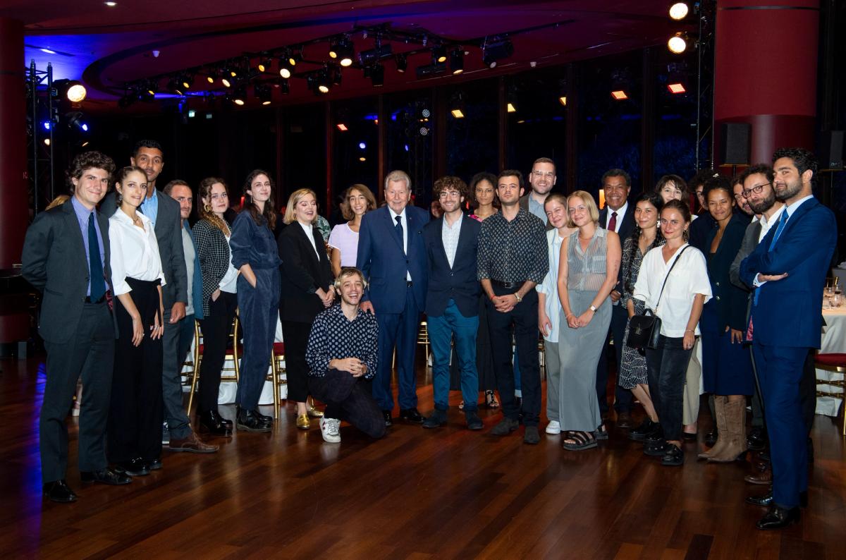 Remise des bourses aux lauréats de la Fondation Martine Aublet le 5 septembre. © Thibaut Chapotot
