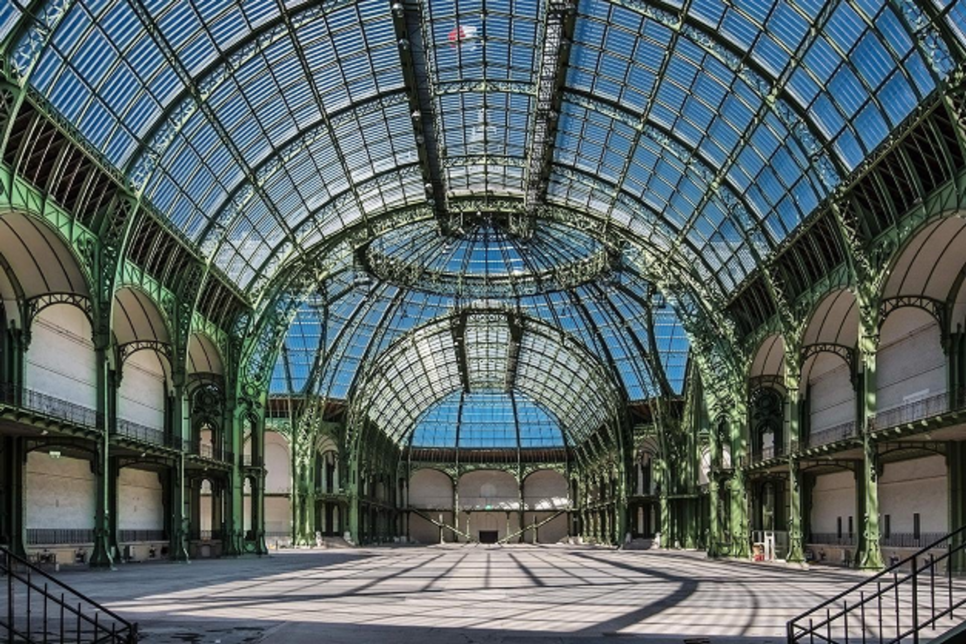 Vue du Grand Palais à Paris D.R.