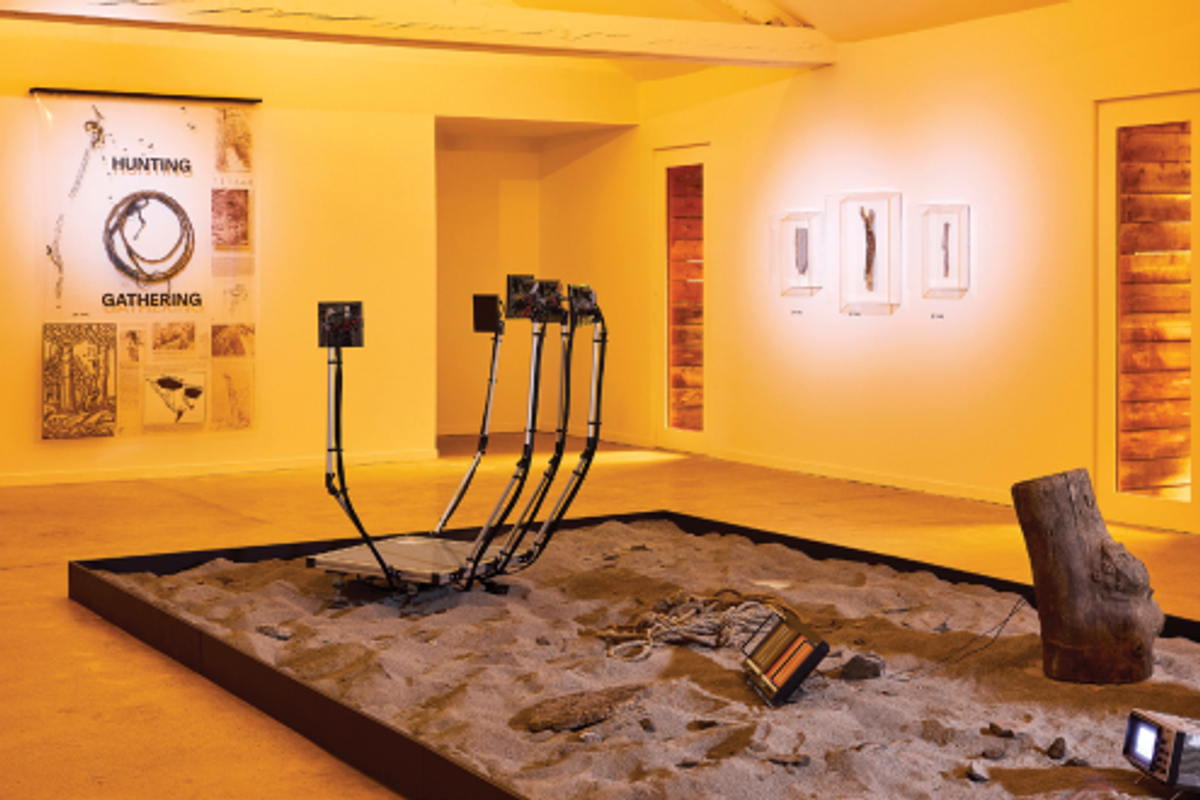 Fragmentin et Apian, HIVE Index, installation au Cairn, Digne-les-Bains, 2024.
Courtesy des artistes et du Cairn. © Photo Antoine Lippens