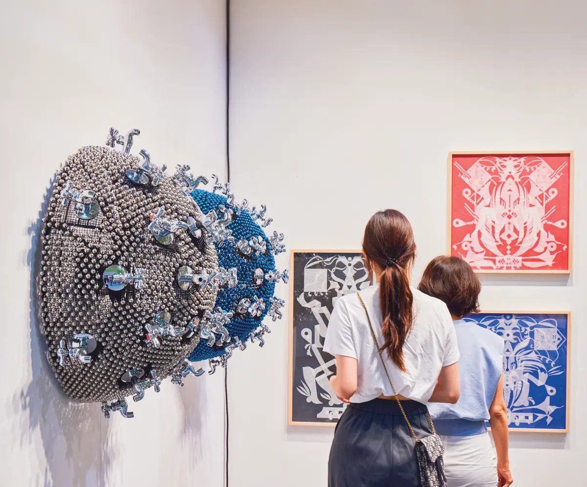 Frieze Seoul 2022. Photo : Lets Studio. Courtesy Frieze et Lets Studio