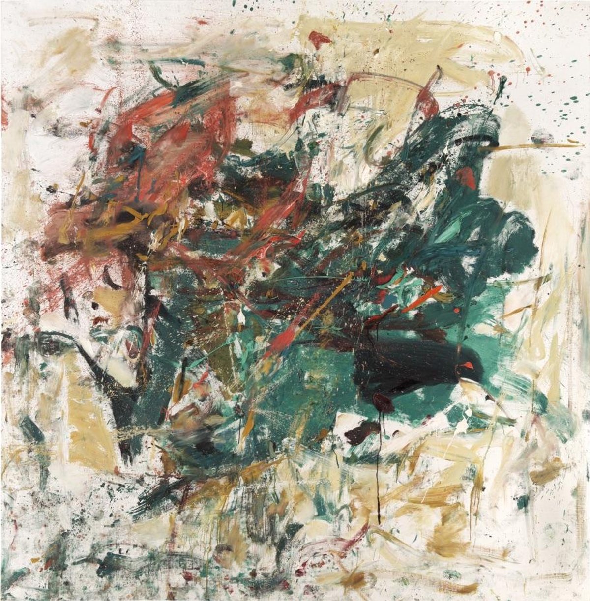 Joan Mitchell, Noël, 1961-1962. Courtesy Phillips
