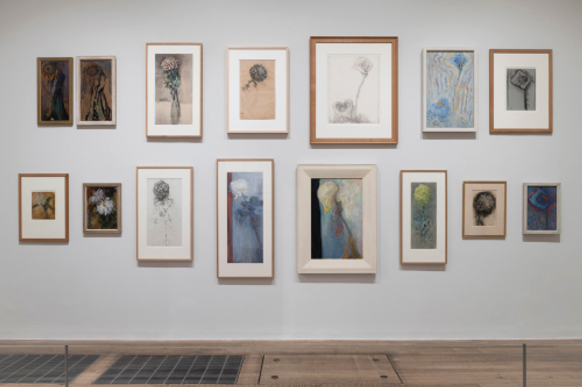 Vue d’exposition « Hilma af Klint & Piet Mondrian. Forms of Life », Tate Modern, 2023. © Tate Modern. Photo Jai Monaghan