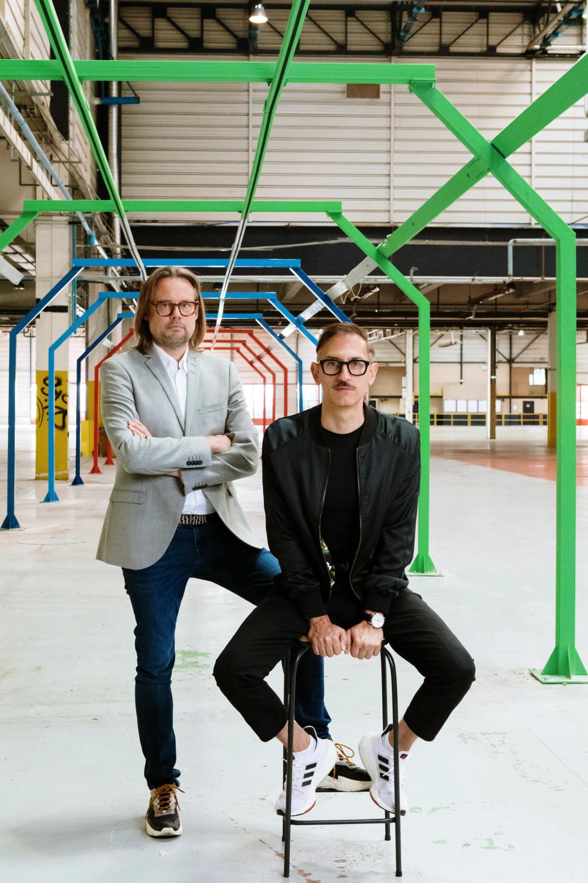 Sam Bardaouil et Till Fellrath.© Blandine Soulage