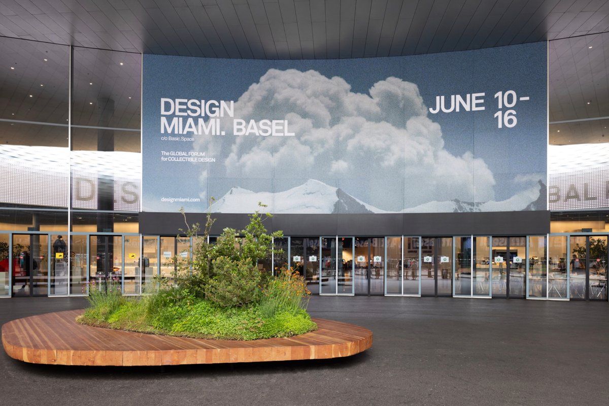 Entrée de la Foire Design Miami.Basel 2024. Photo : Ivan Erofeev pour Design Miami