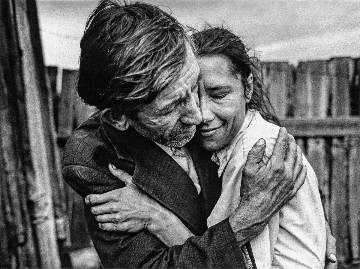 Jindřich Štreit, image de la série Les gens de la région d'Olomouc, Tchécoslovaquie, années 1990. © Jindřich Štreit