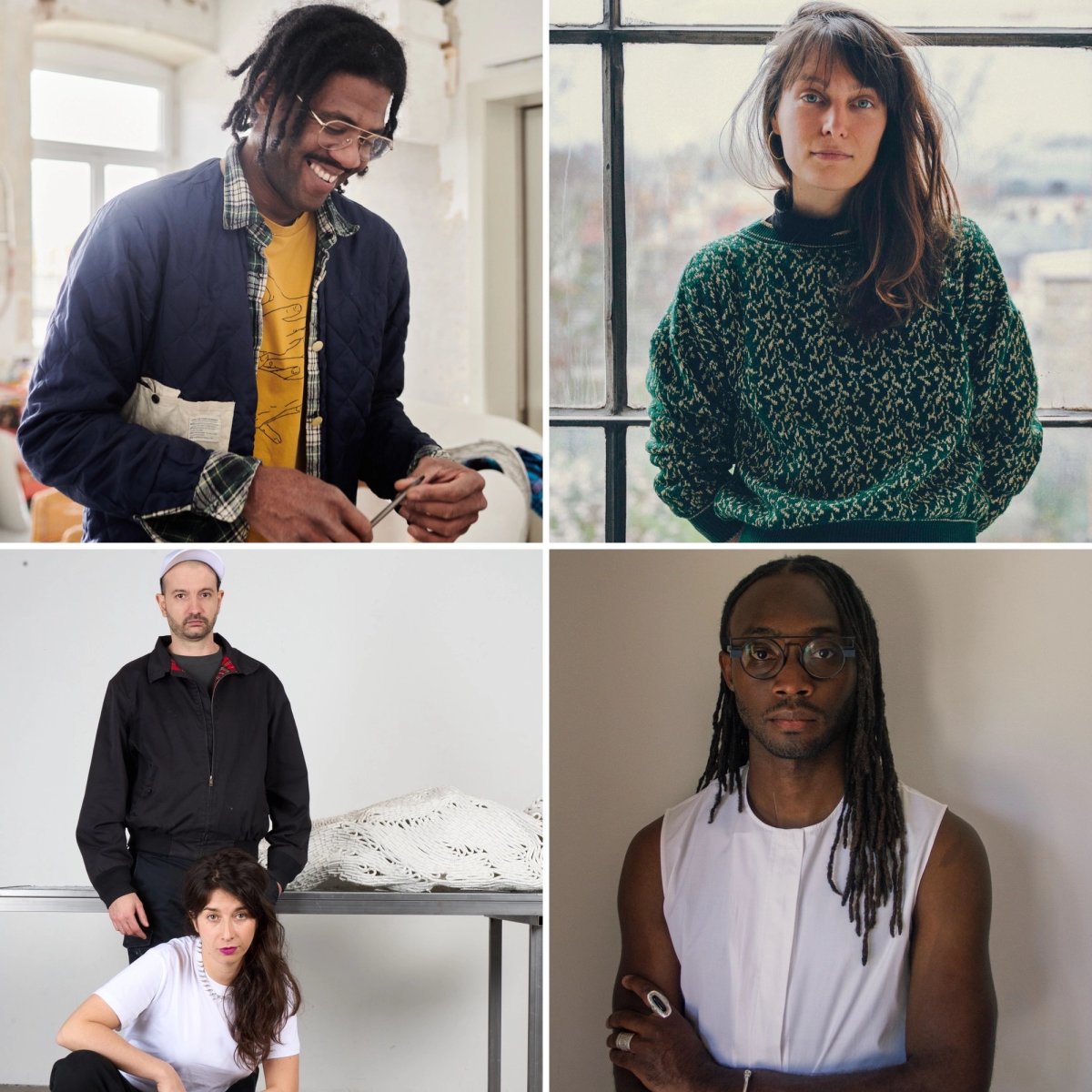 Jordan Maldon, Tiphaine Calmettes, Collectif Grapain et Ange-Frédéric Koffi. ADIAF