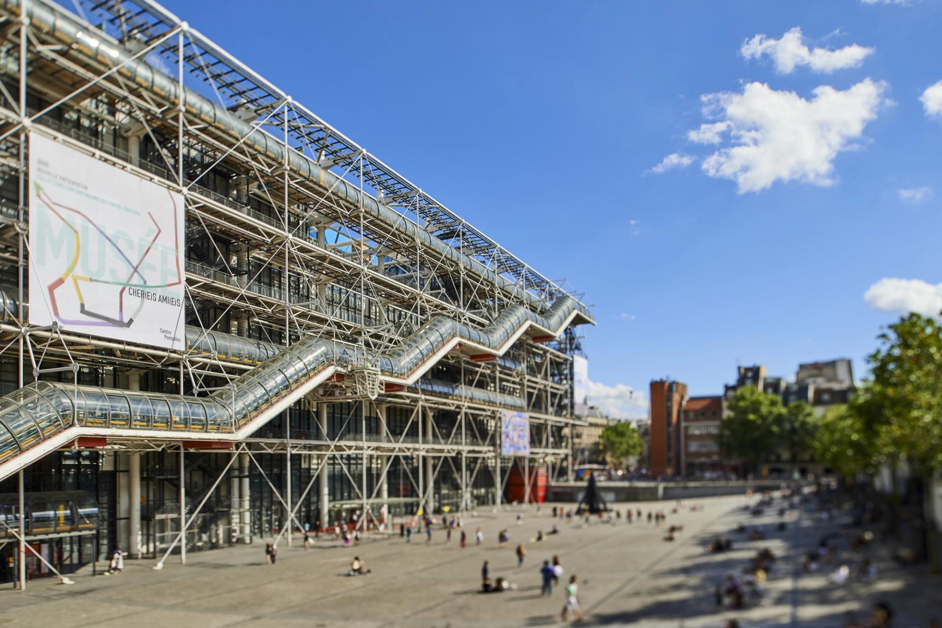 Le Centre Pompidou à Paris. © Manuel Braun, 2016 
