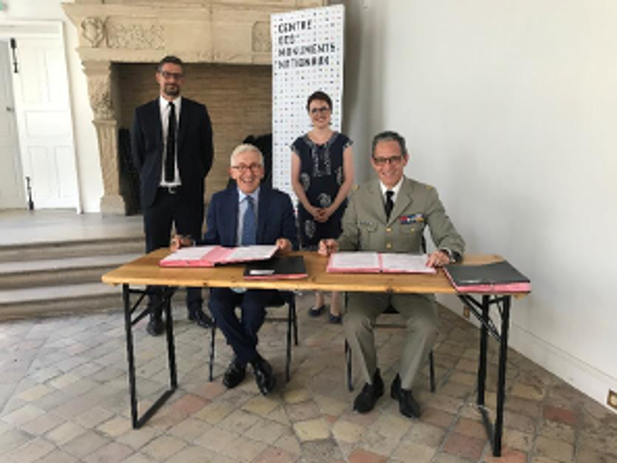 Le Centre des monuments nationaux et le musée de l’Armée ont conclu deux conventions de partenariats. Courtesy Centre des monuments nationaux