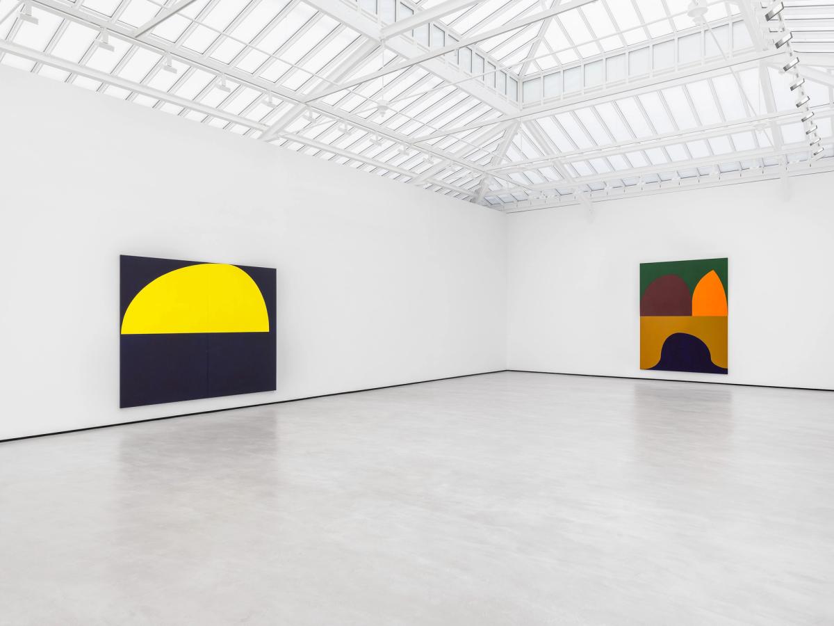Vue de l’exposition « Suzan Frecon : The Light Factory », David Zwirner, Paris, 2025. Courtesy David Zwirner